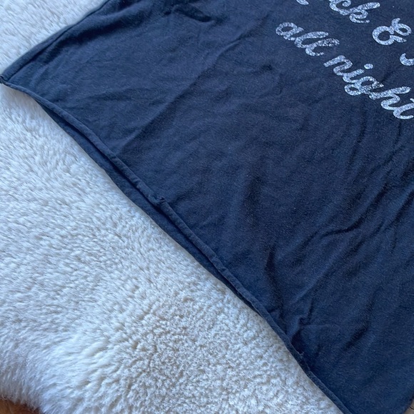 Prince Peter Collection | Black Rock & Roll Distressed Tee | L - Picture 4 of 12